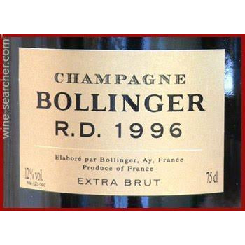 BOLLINGER RD 1996 extra brut