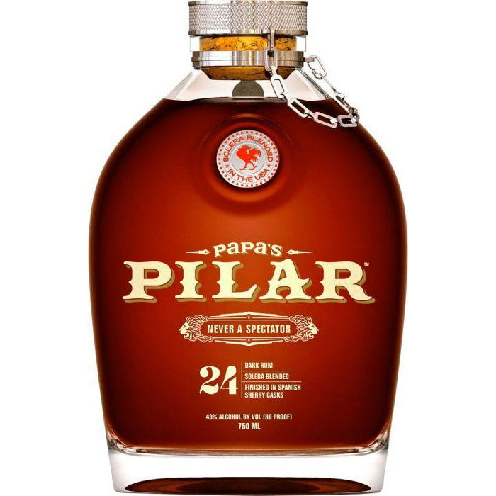pilar papas dark 24 yrs rum